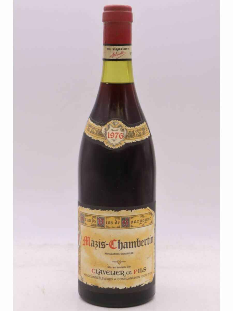 Clavelier Et Fils Mazis Chambertin Grand Cru 1976