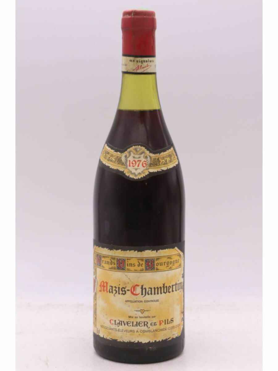 Clavelier Et Fils Mazis Chambertin Grand Cru 1976