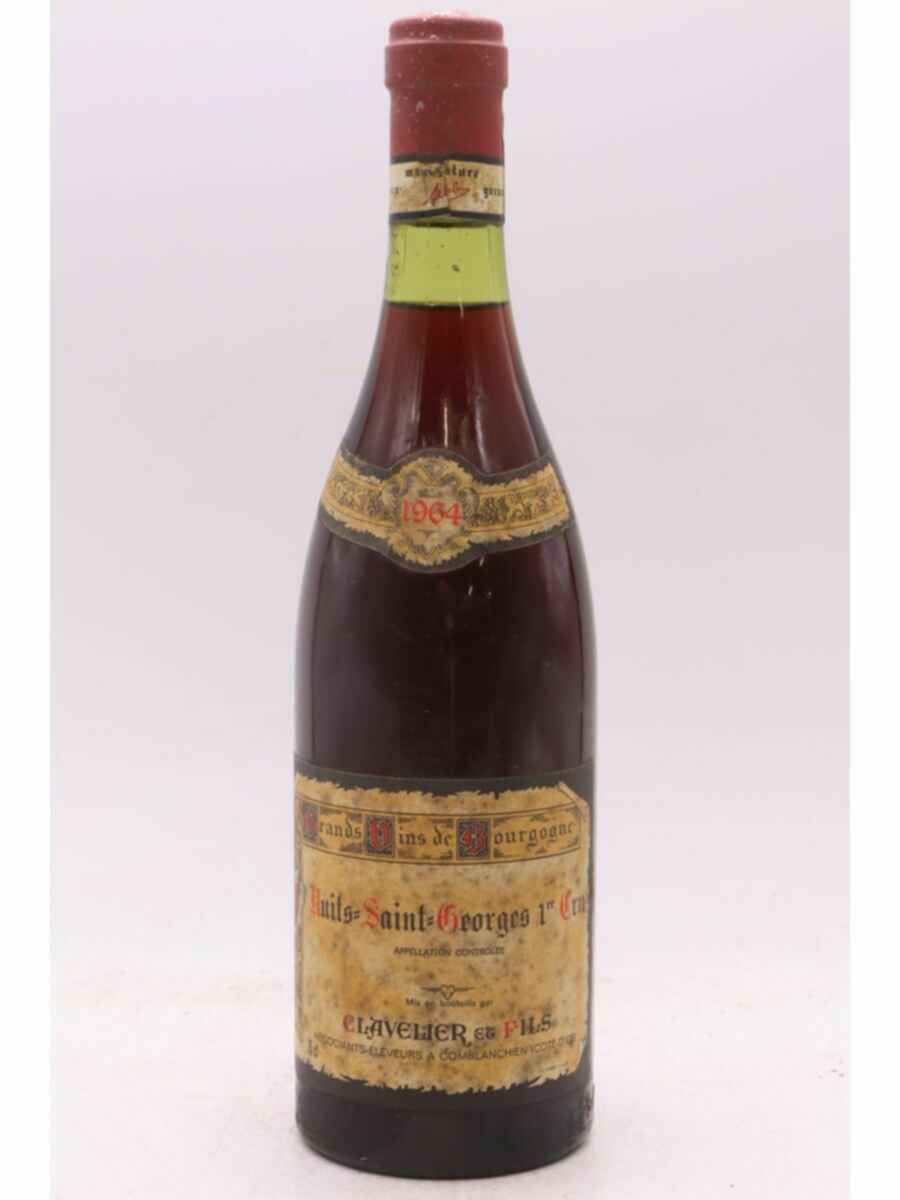 Clavelier Et Fils Nuits Saint Georges 1er Cru 1964