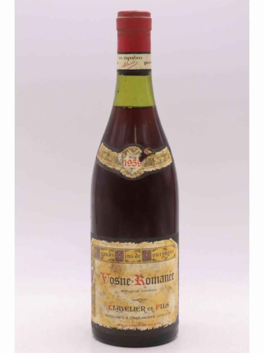 Clavelier Et Fils Vosne Romanee 1959