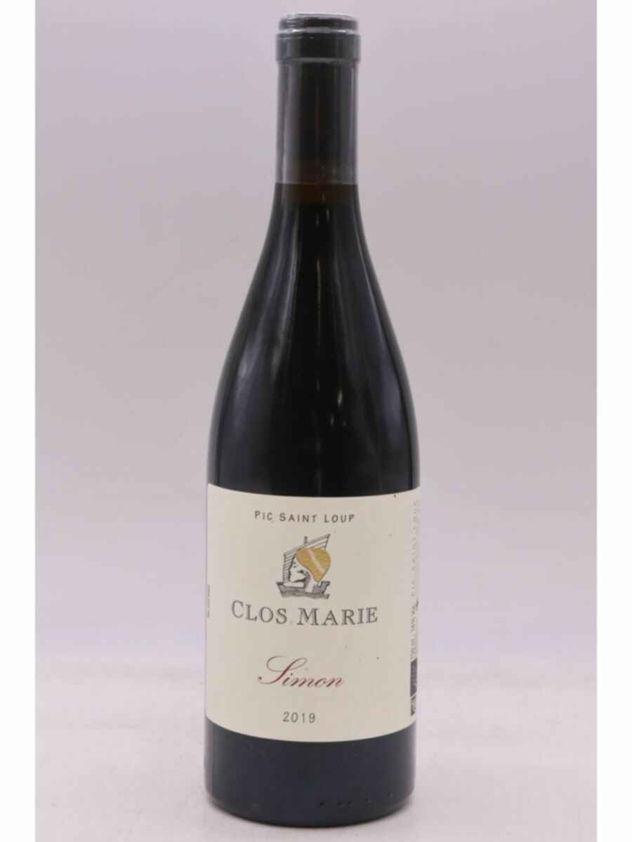 Clos Marie Pic Saint Loup Simon 2019