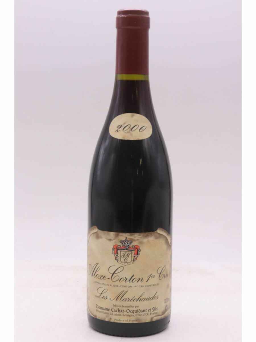 Cachat Ocquidant Aloxe Corton Les Marechaudes 1er Cru 2000