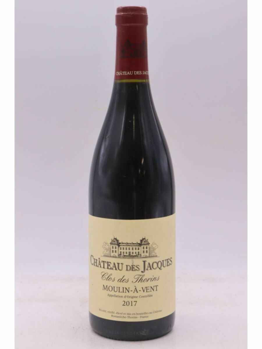 Chateau Des Jacques Moulin A Vent Clos Des Thorins 2017