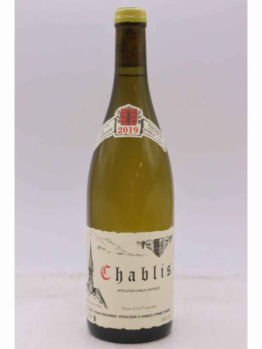 Vincent Dauvissat Chablis 2019