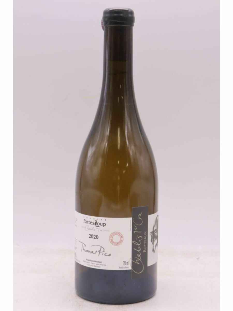 Pattes Loup Butteaux Mise Tardive Chablis 1er Cru 2020