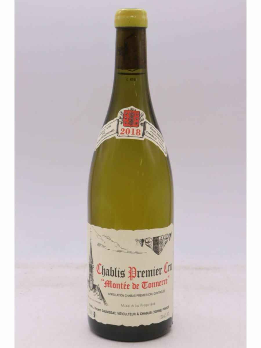 Vincent Dauvissat Chablis Montee De Tonnerre 1er Cru 2018