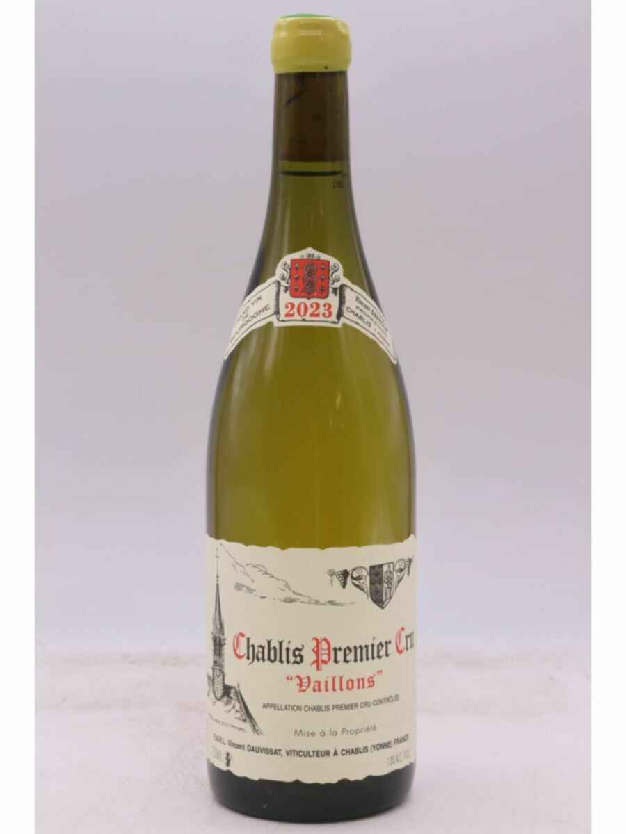 Vincent Dauvissat Chablis Vaillons 1er Cru 2023
