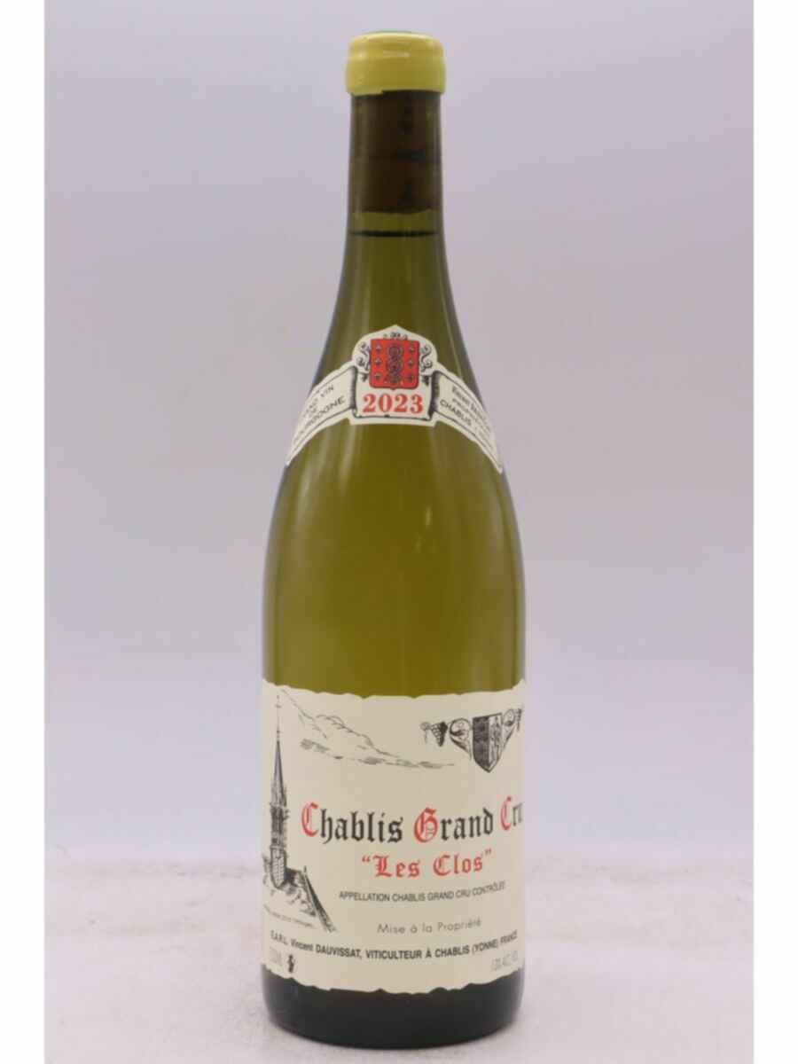Vincent Dauvissat Chablis Les Clos Grand Cru 2023