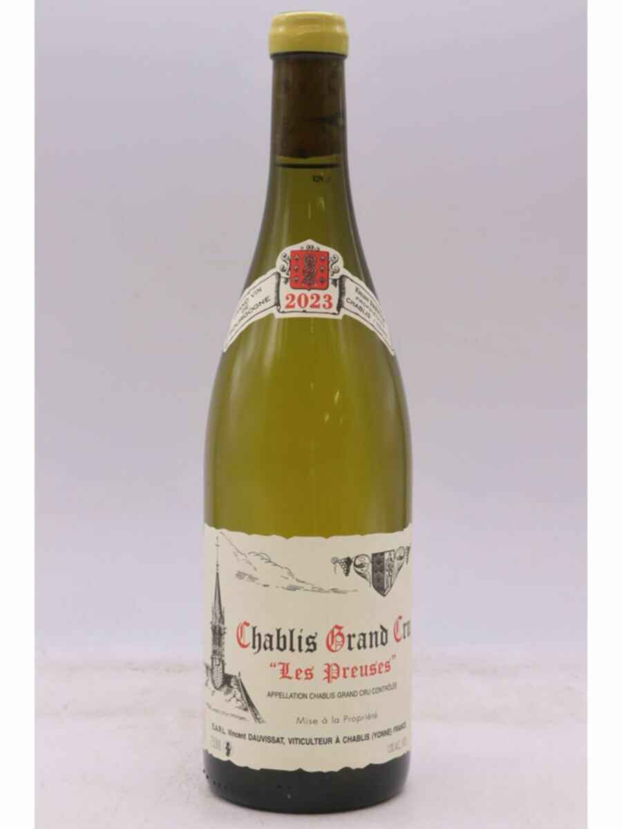 Vincent Dauvissat Chablis Les Preuses Grand Cru 2023