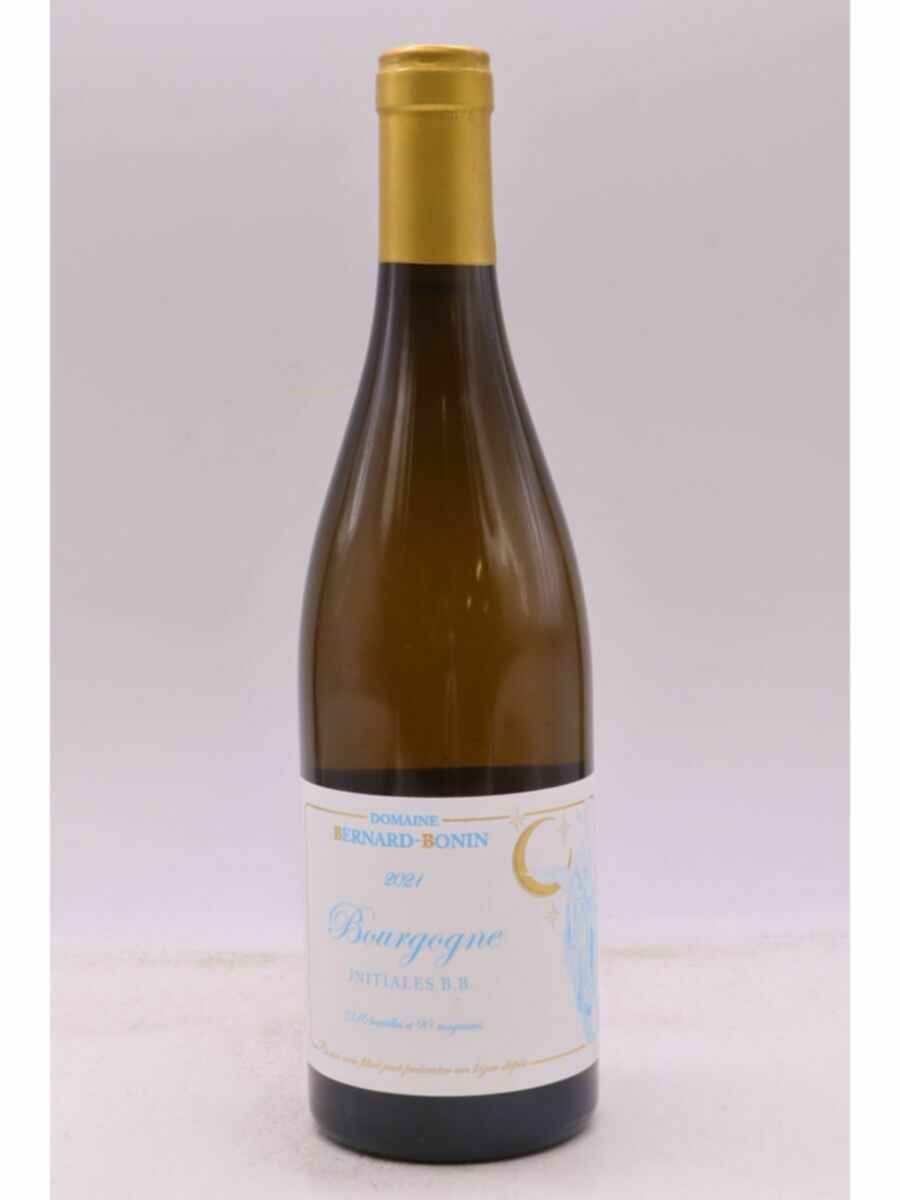 Bernard Bonin Bourgogne Blanc Initiales Bb 2021