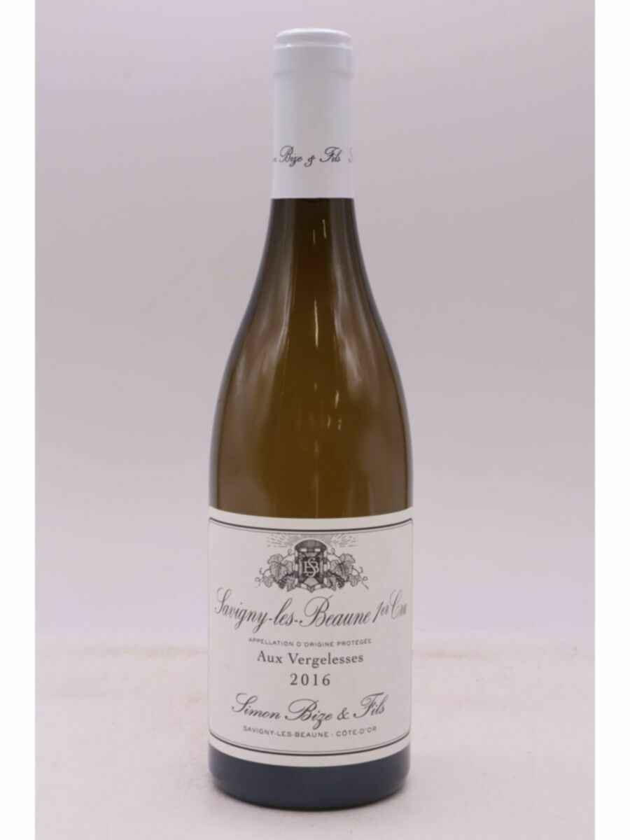 Simon Bize Savigny Les Beaune Les Vergelesses Blanc  1er Cru 2016