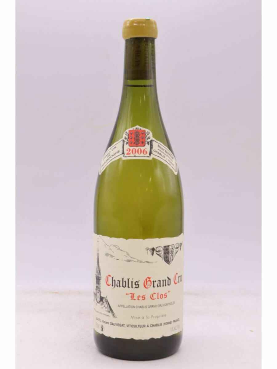 Vincent Dauvissat Chablis Les Clos Grand Cru 2006