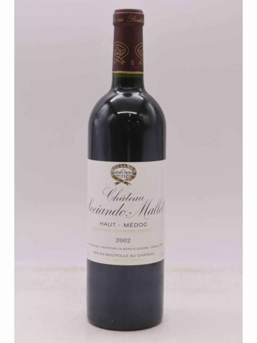 Chateau Sociando Mallet 2002