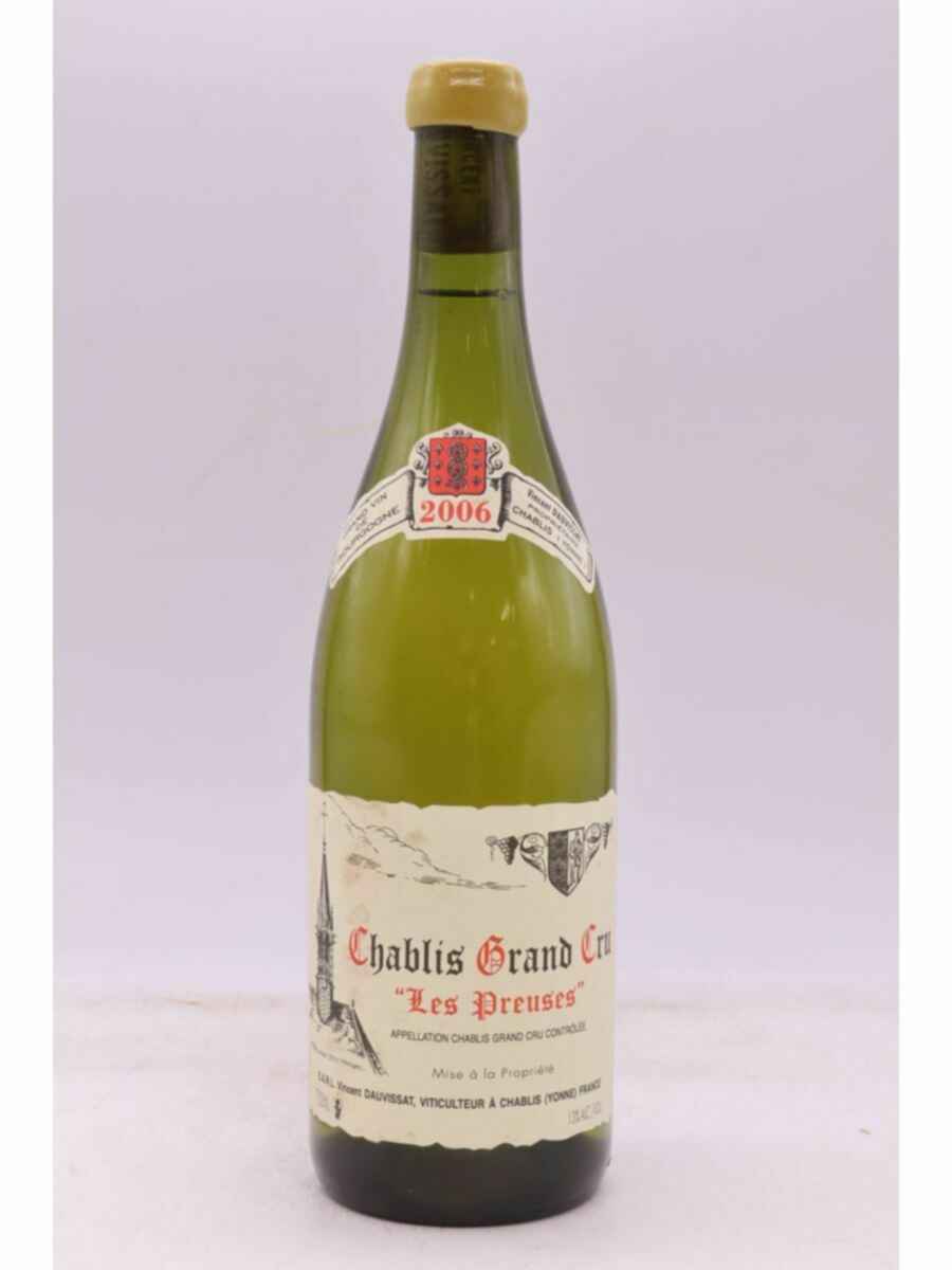 Vincent Dauvissat Chablis Les Preuses Grand Cru 2006