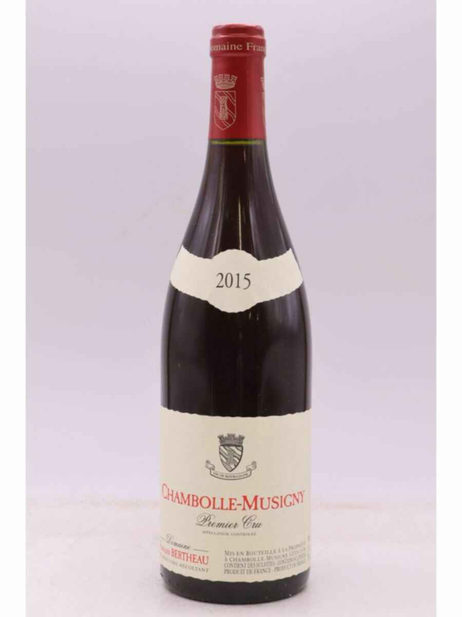 Francois Bertheau Chambolle Musigny 1 Er Cru 2015