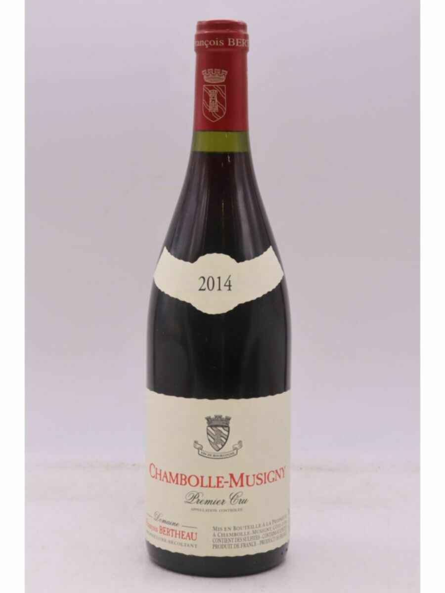 Francois Bertheau Chambolle Musigny 1 Er Cru 2014