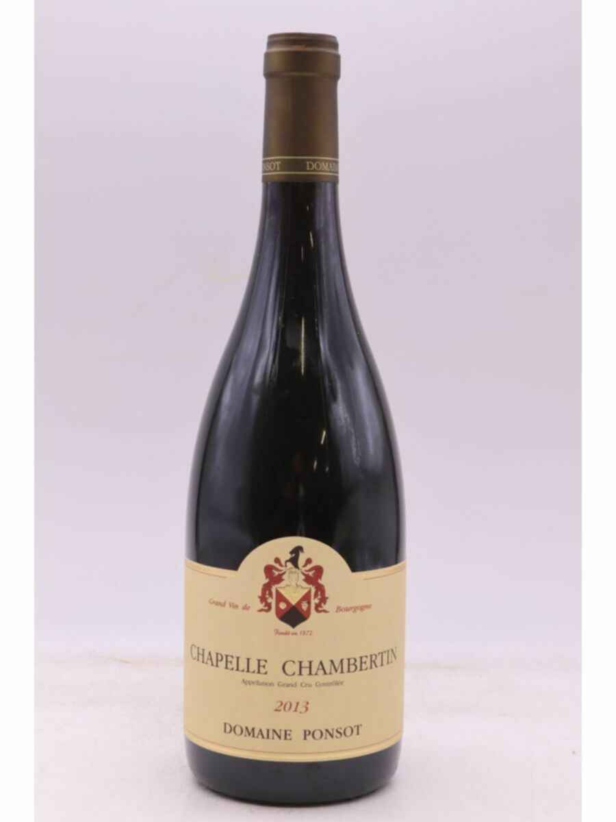 Ponsot Chapelle Chambertin Grand Cru 2013