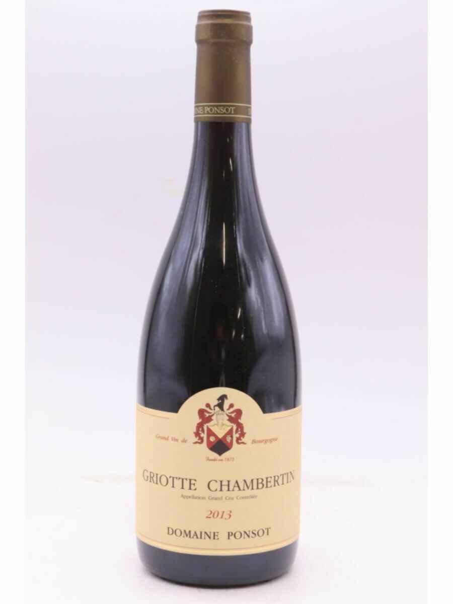Ponsot Griotte Chambertin Grand Cru 2013