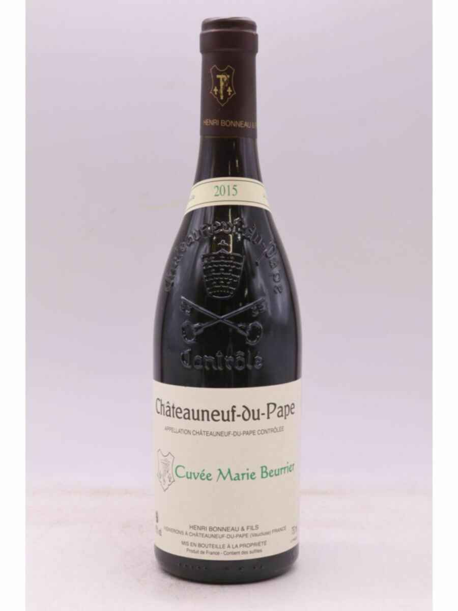 Henri Bonneau Chateauneuf-du-pape Marie Beurrier 2015