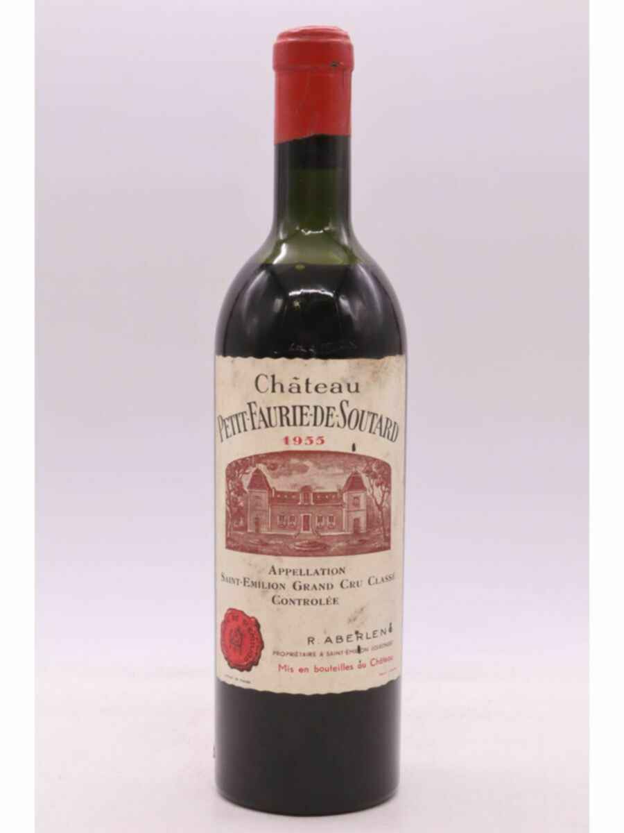 Chateau Petit Faurie De Soutard 1955