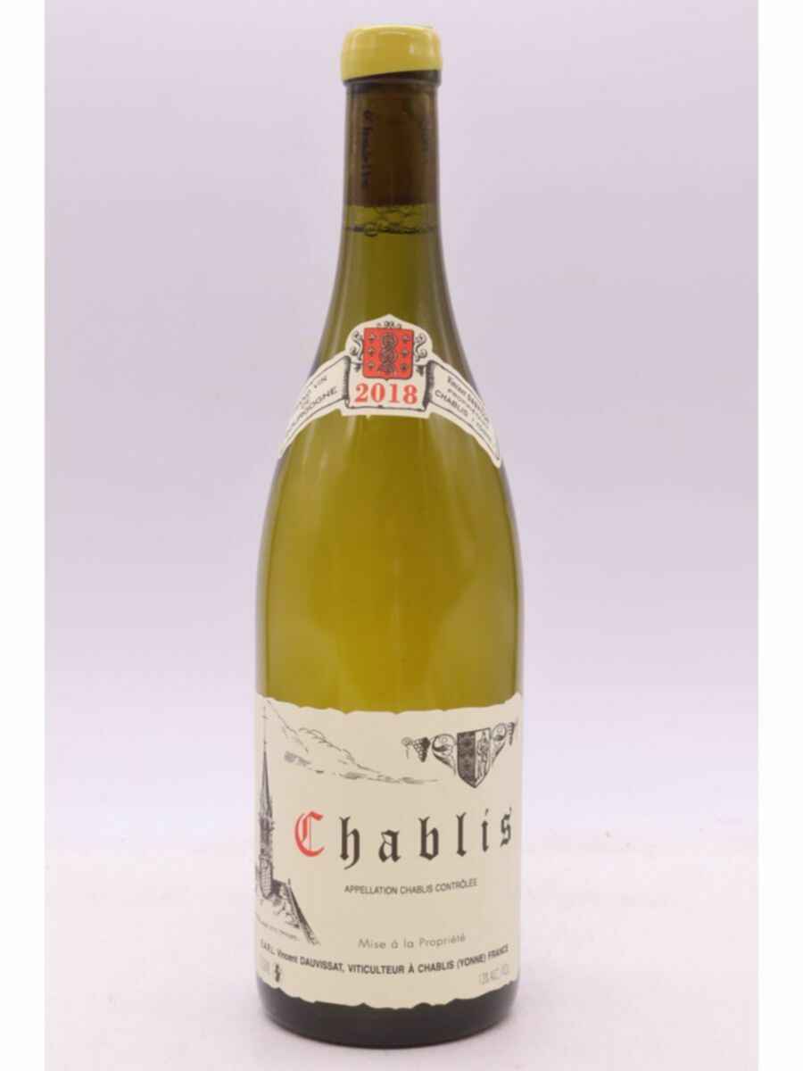 Vincent Dauvissat Chablis 2018