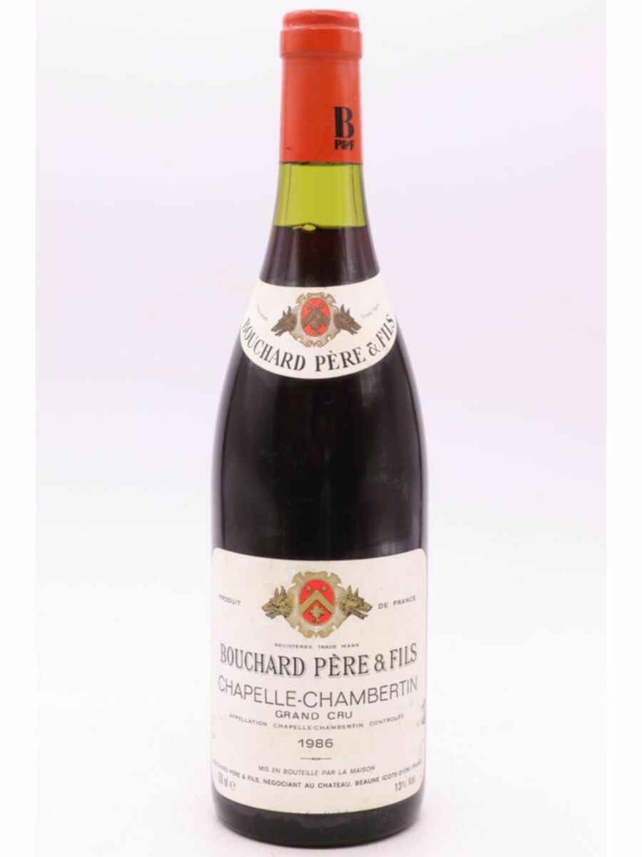 Bouchard P&f Chapelle Chambertin Grand Cru 1986