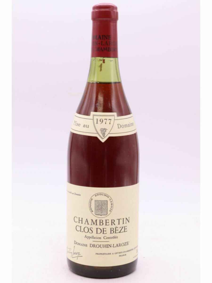 Drouhin Laroze Chambertin Clos De Beze Grand Cru 1977