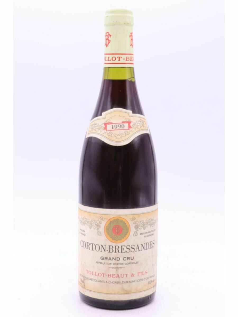 Tollot Beaut Corton Bressandes Grand Cru 1990