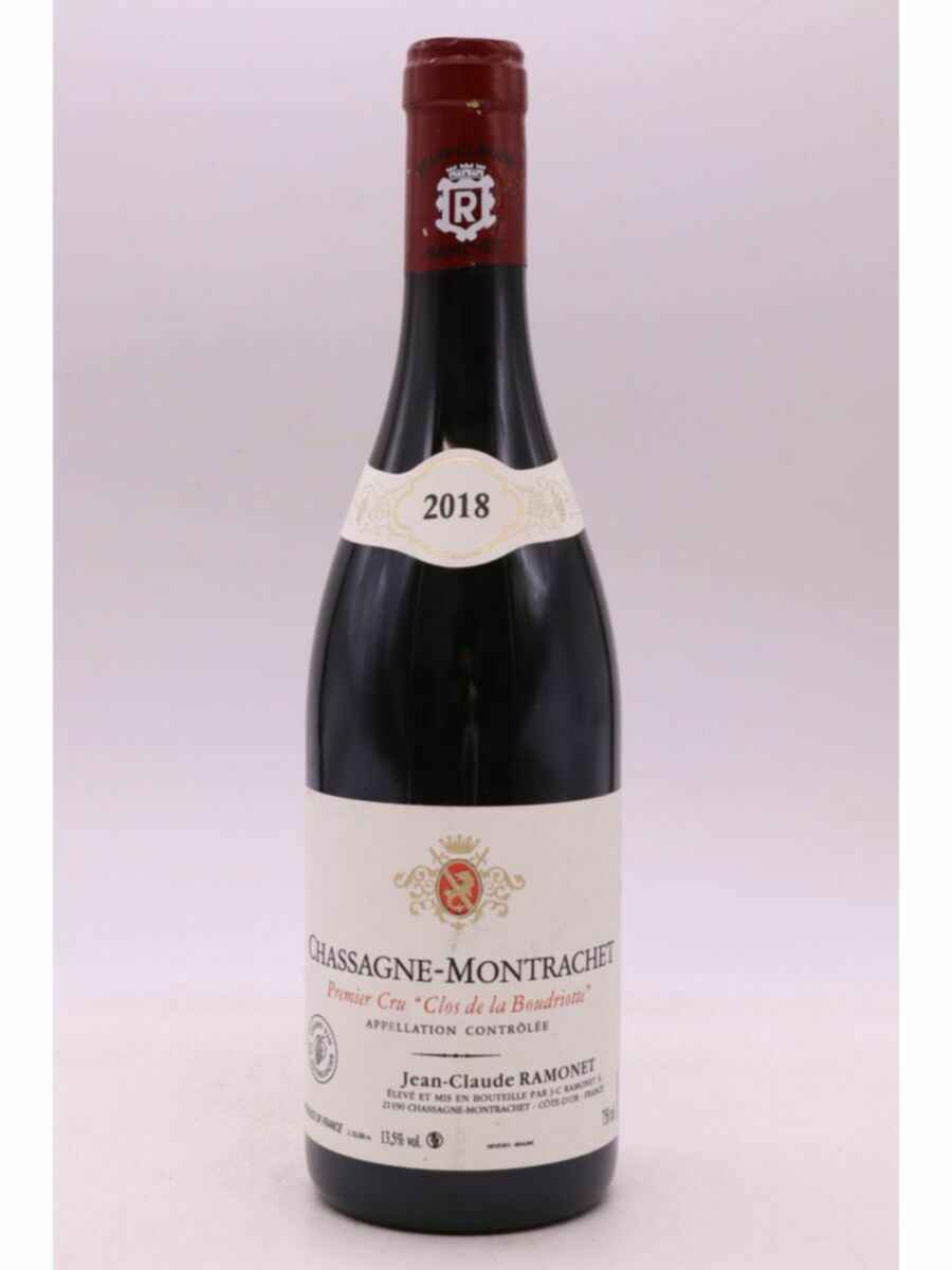 Jean Claude Ramonet Chassagne-montrachet Clos De La Boudriotte Rouge 1er Cru 2018