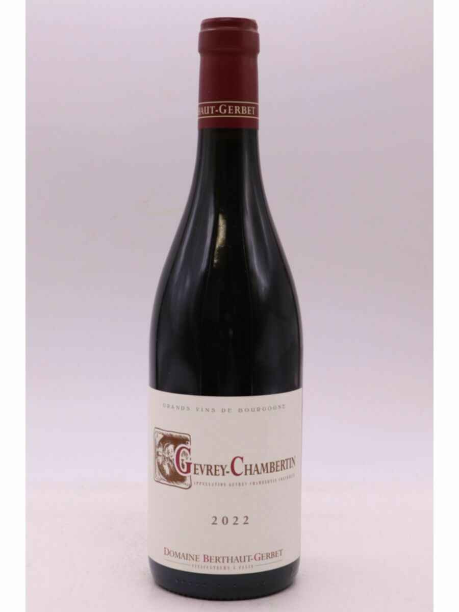 Berthaut Gerbet Gevrey Chambertin 2022