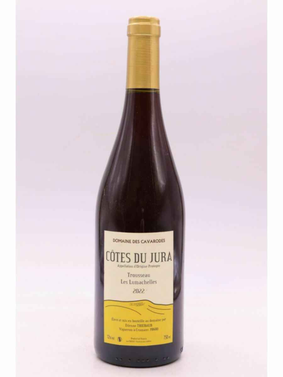 Des Cavarodes Cotes Du Jura Trousseau Les Lumachelles 2022