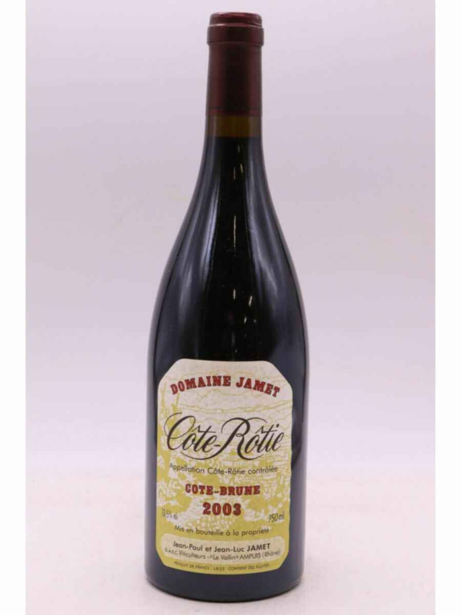 Jamet Cote Brune 2003
