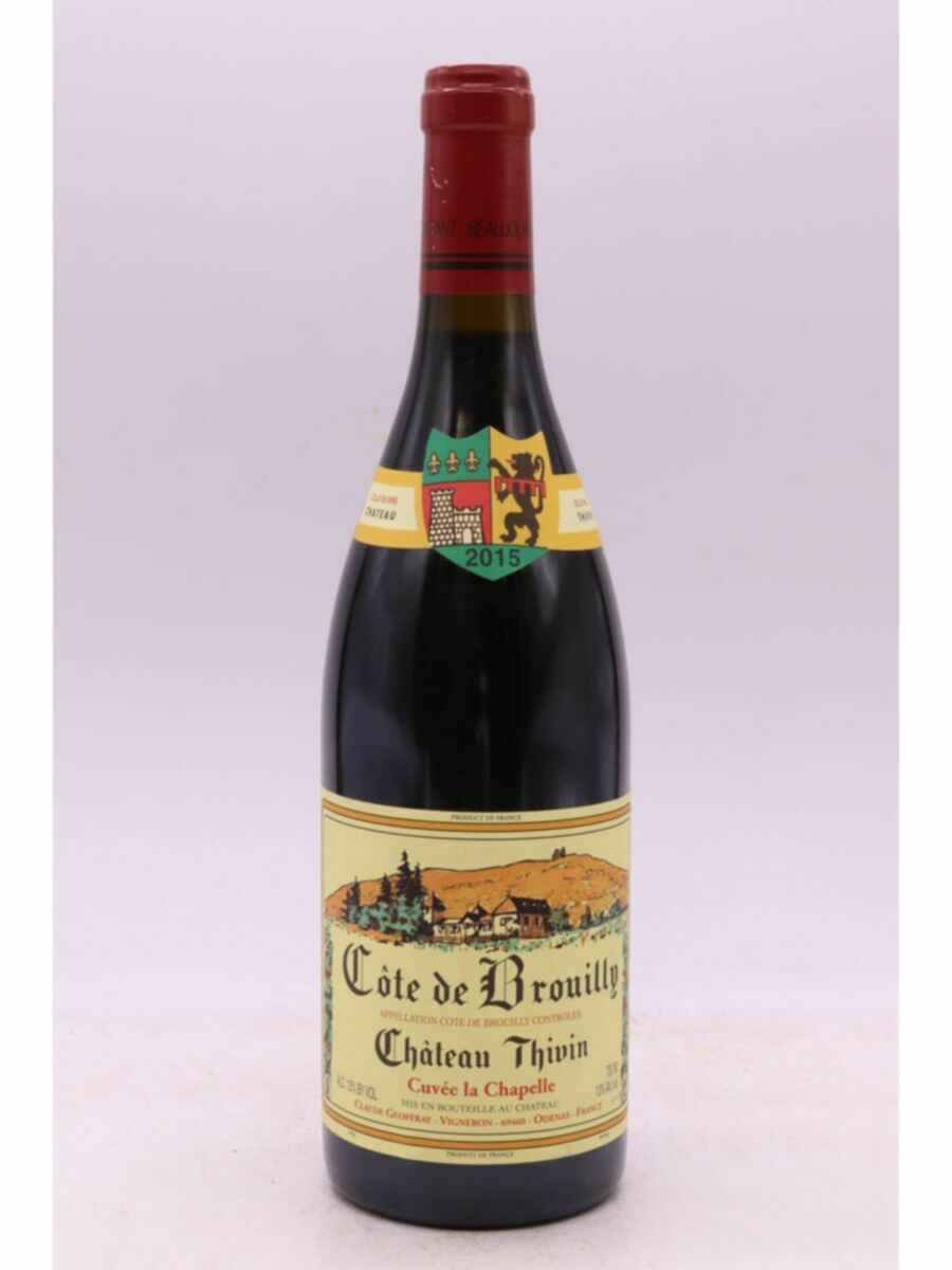 Thivin Cote De Brouilly Cuvee La Chapelle 2015