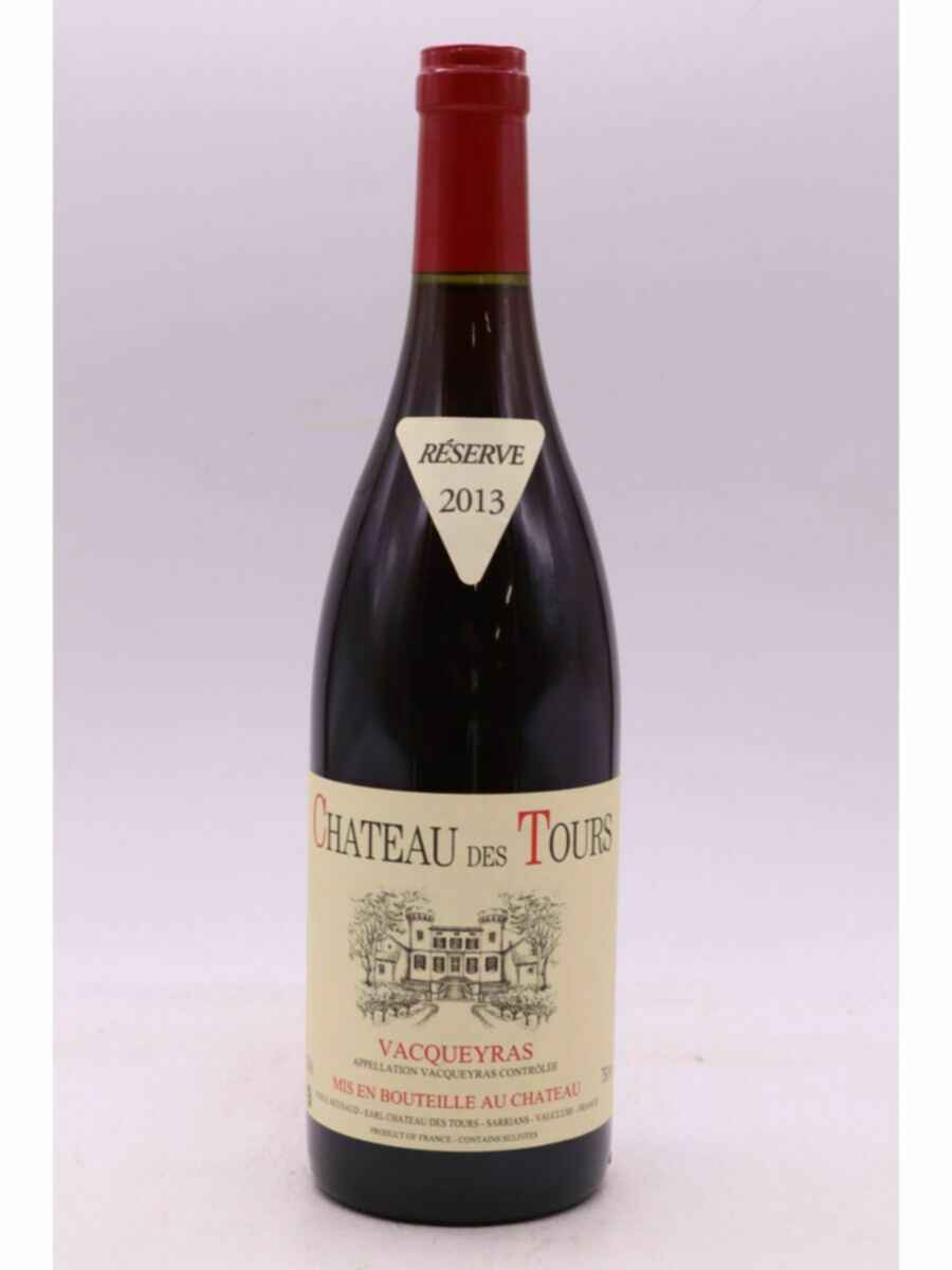 Rayas Chateau Des Tours Vacqueyras Rouge 2013