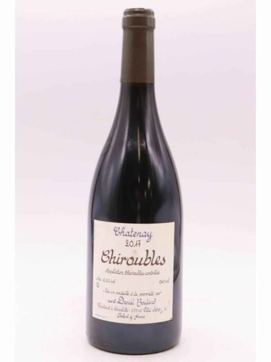 Daniel Bouland Chiroubles Chatenay 2017