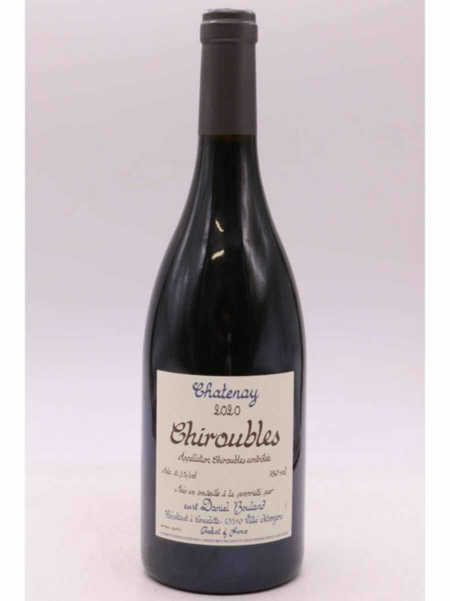 Daniel Bouland Chiroubles Chatenay 2020