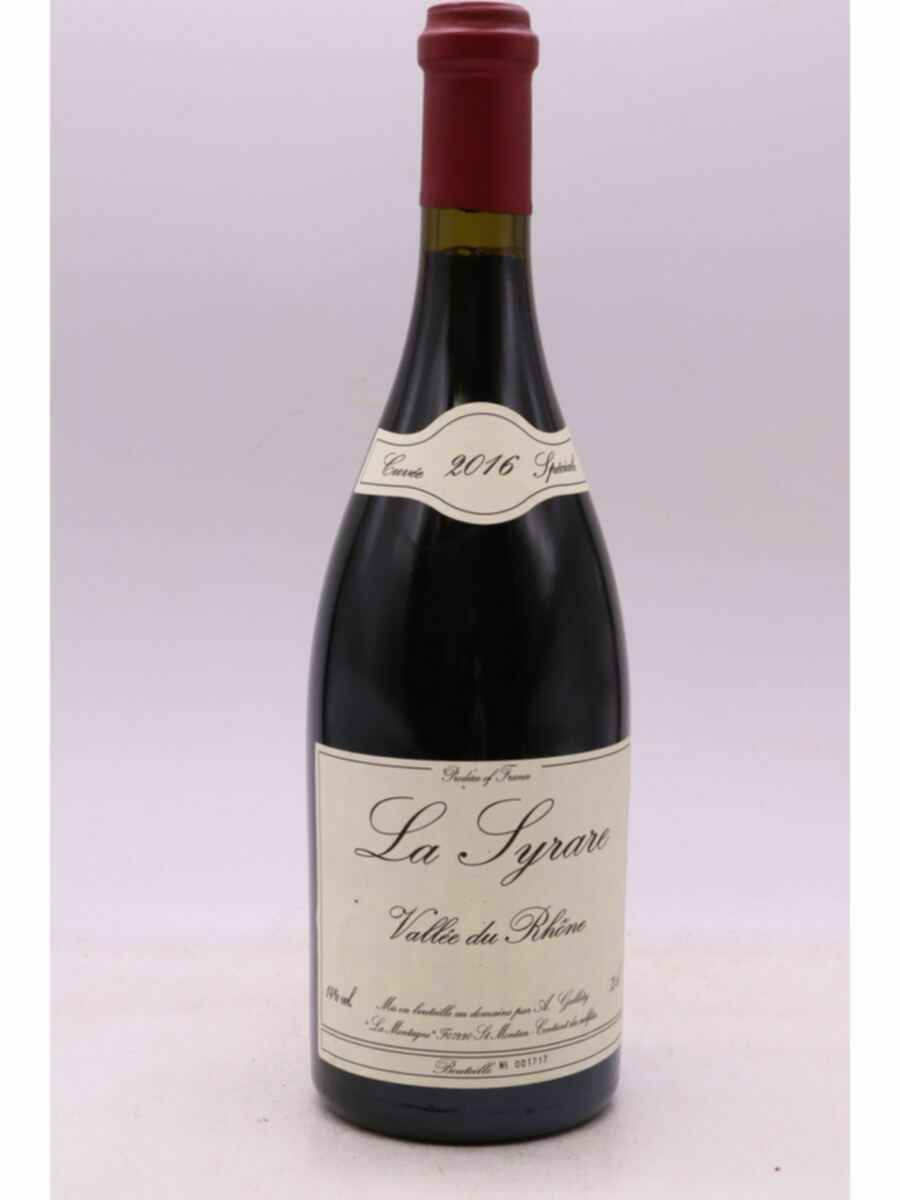 Gallety Cotes Du Vivarais La Syrare 2016