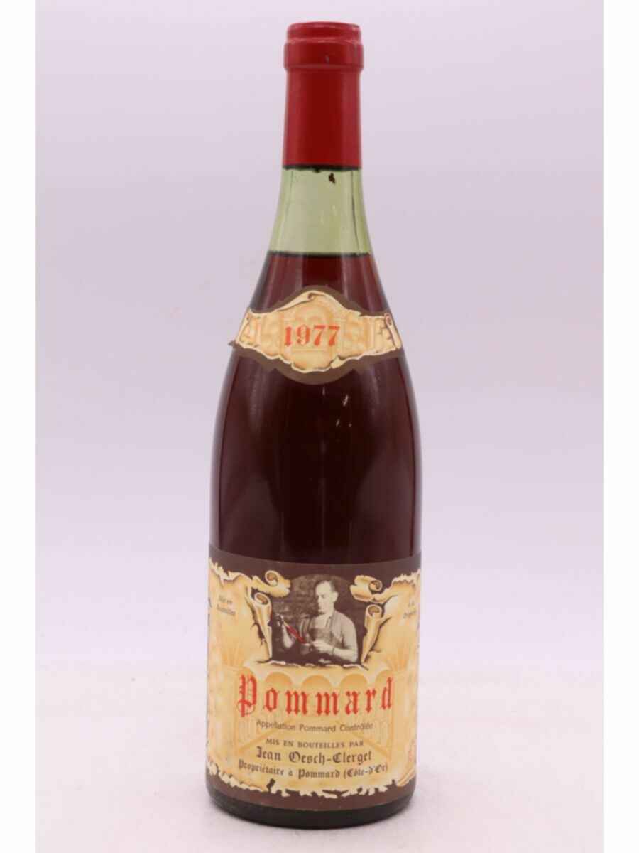 Jean Besch Clerget Pommard 1977
