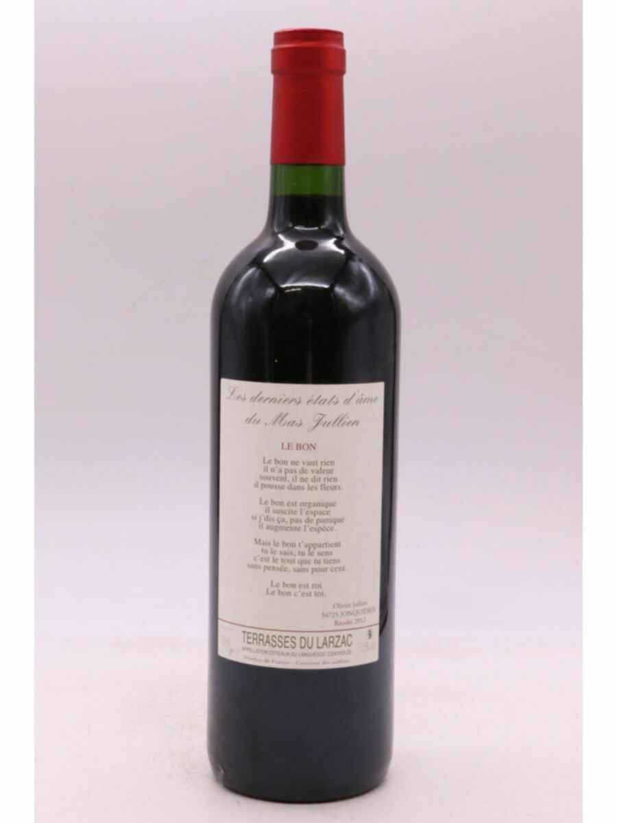 Mas Jullien Coteaux Du Languedoc Le Bon 2012