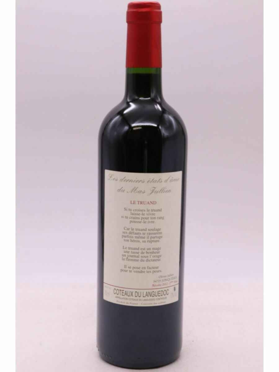 Mas Jullien Coteaux Du Languedoc Le Truand 2012