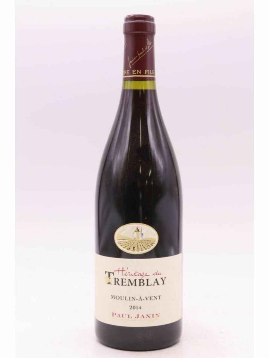 Paul Janin Moulin A Vent Clos Du Tremblay 2014