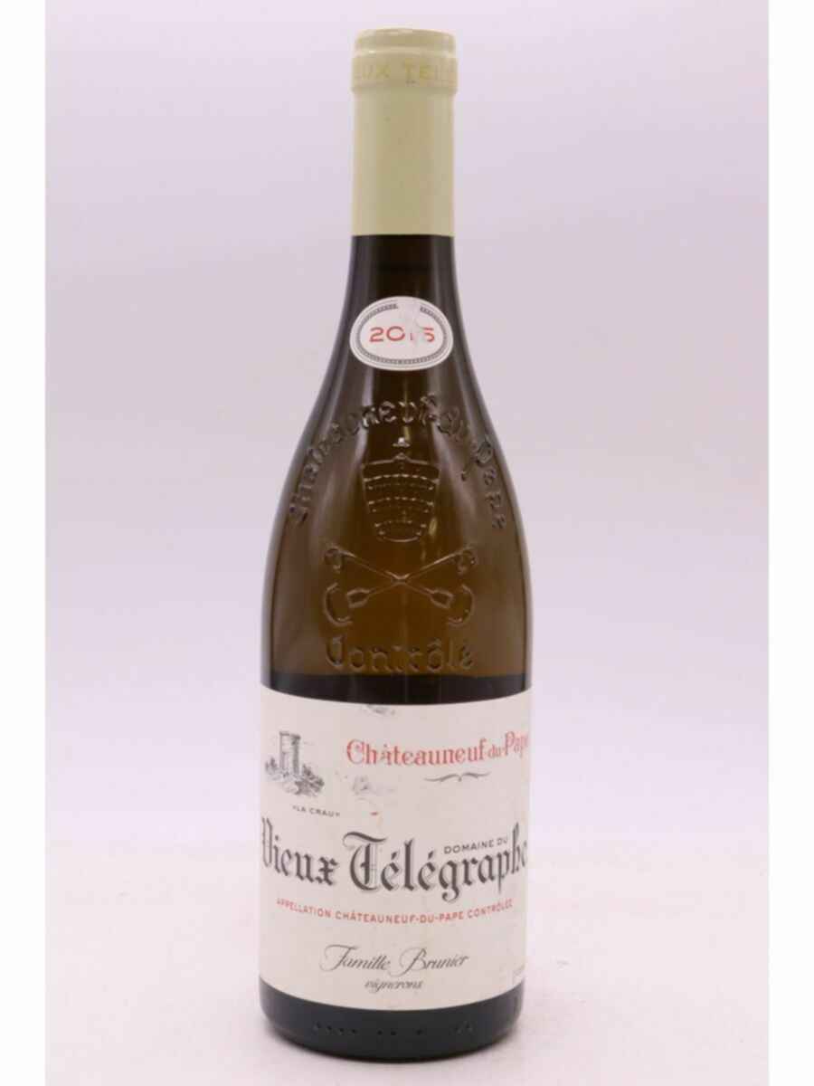 Vieux Telegraphe Chateauneuf Du Pape La Crau Blanc 2015