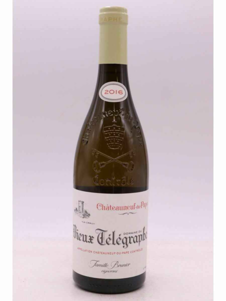 Vieux Telegraphe Chateauneuf Du Pape La Crau Blanc 2016