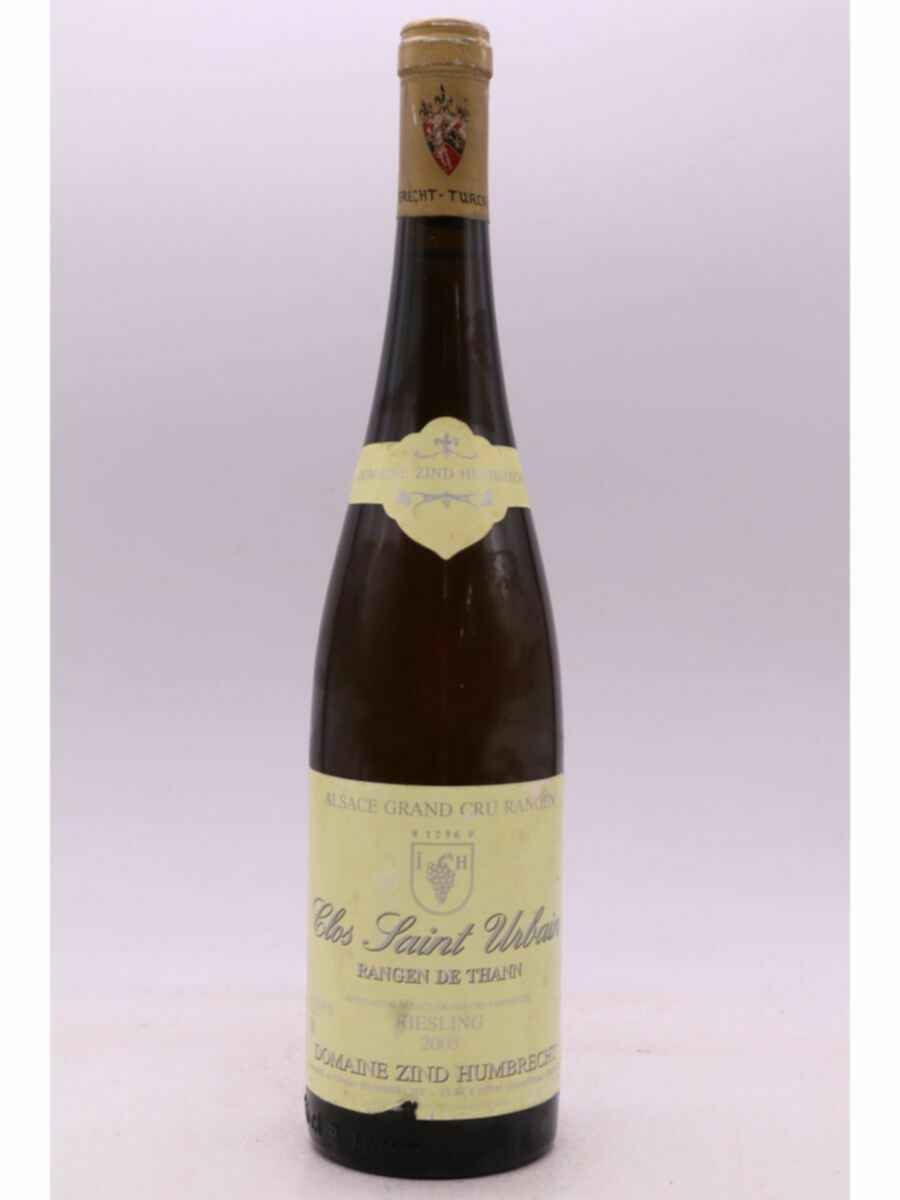 Zind Humbrecht Riesling Rangen De Thann Clos Saint Urbain Grand Cru 2005