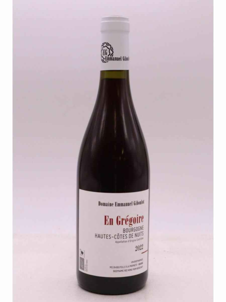 Emmanuel Giboulot Hautes Cotes De Nuits En Gregoire 2022