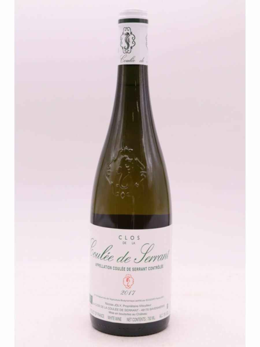 Nicolas Joly Savennieres Clos De La Coulee De Serrant 2017