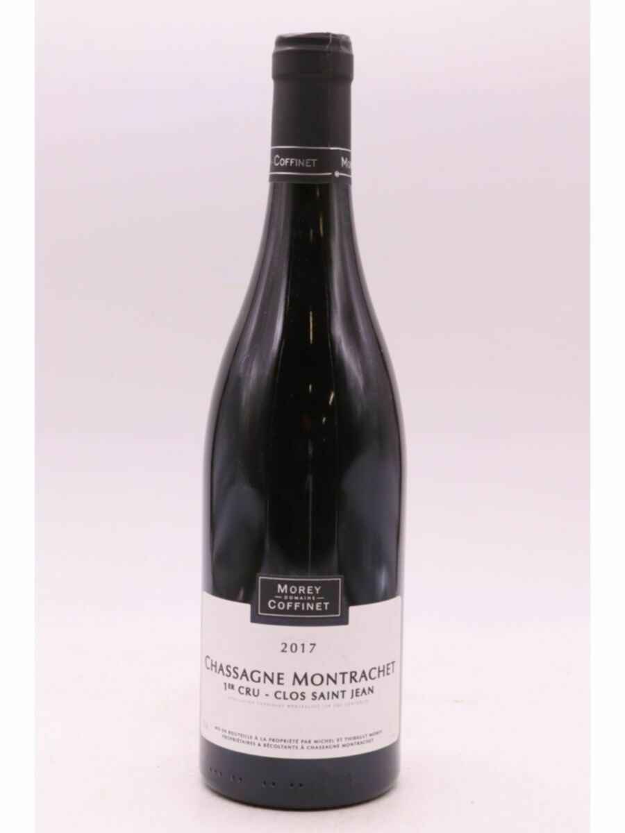 Morey Coffinet Chassagne Montrachet Clos Saint Jean Rouge 1er Cru 2017