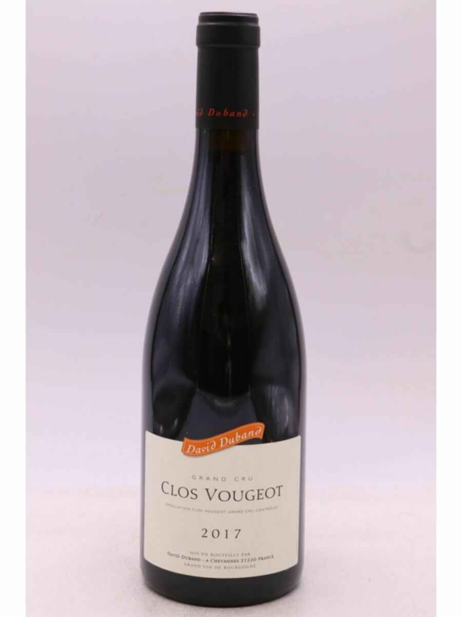 David Duband Clos Vougeot Grand Cru 2017