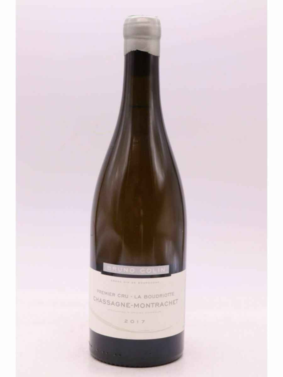 Bruno Colin Chassagne Montrachet Boudriotte Blanc 1er Cru 2017