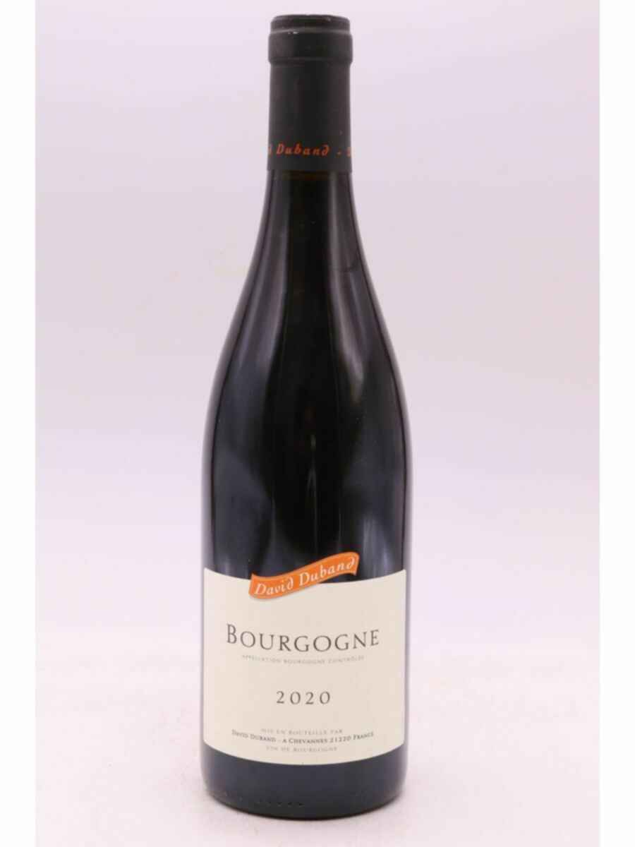 David Duband Bourgogne 2020